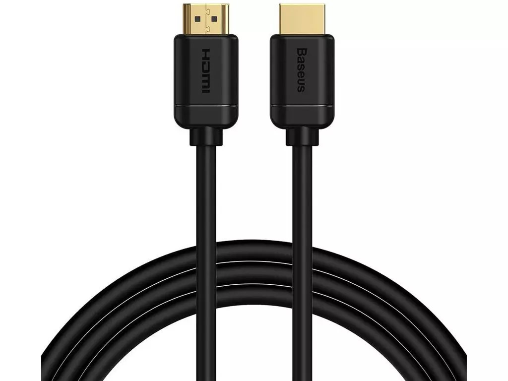 کابل اچدیامآی به اچدیامآی دو متری بیسوس Baseus HDMI 2.0 cable 4K 60 Hz 3D HDR 18 Gbps CAKGQ-B01