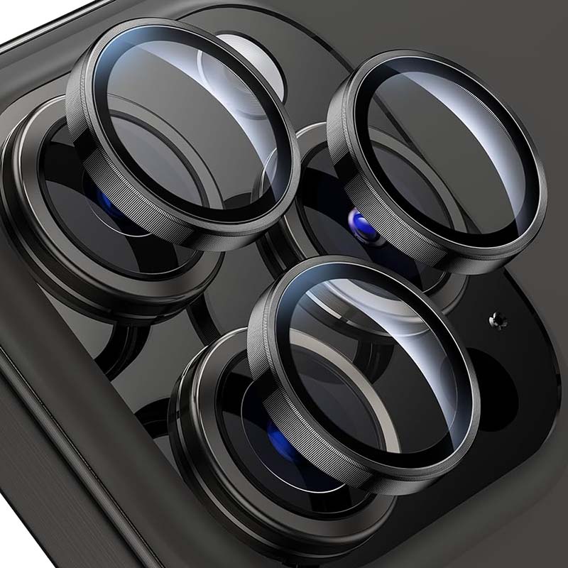 محافظ لنز دوربین مدل Metal برای iPhone 15 Pro Max / 15 Pro