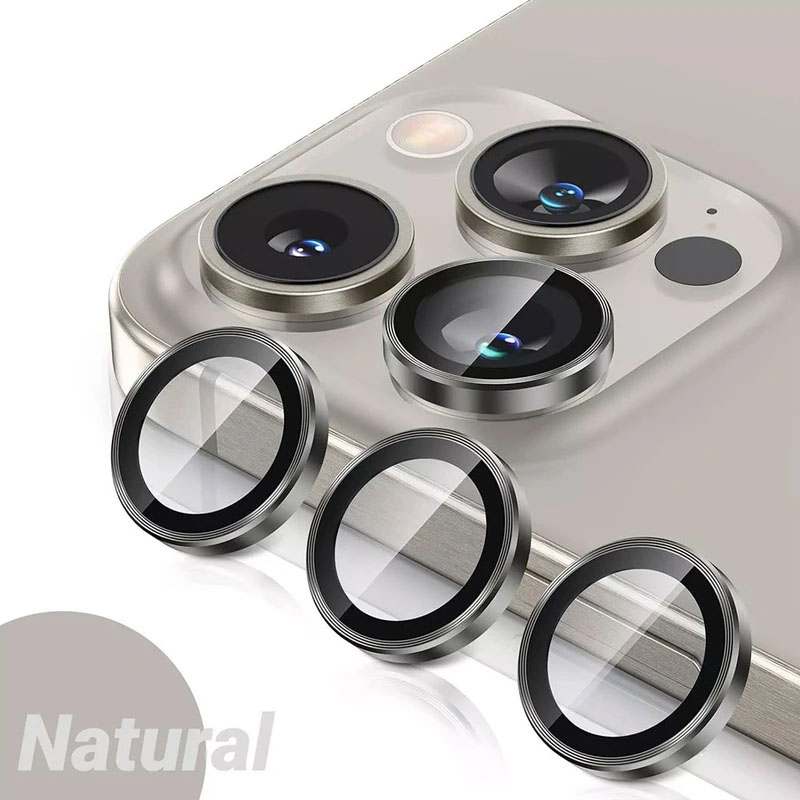 محافظ لنز دوربین مدل Metal برای iPhone 16 Pro Max / 16 Pro