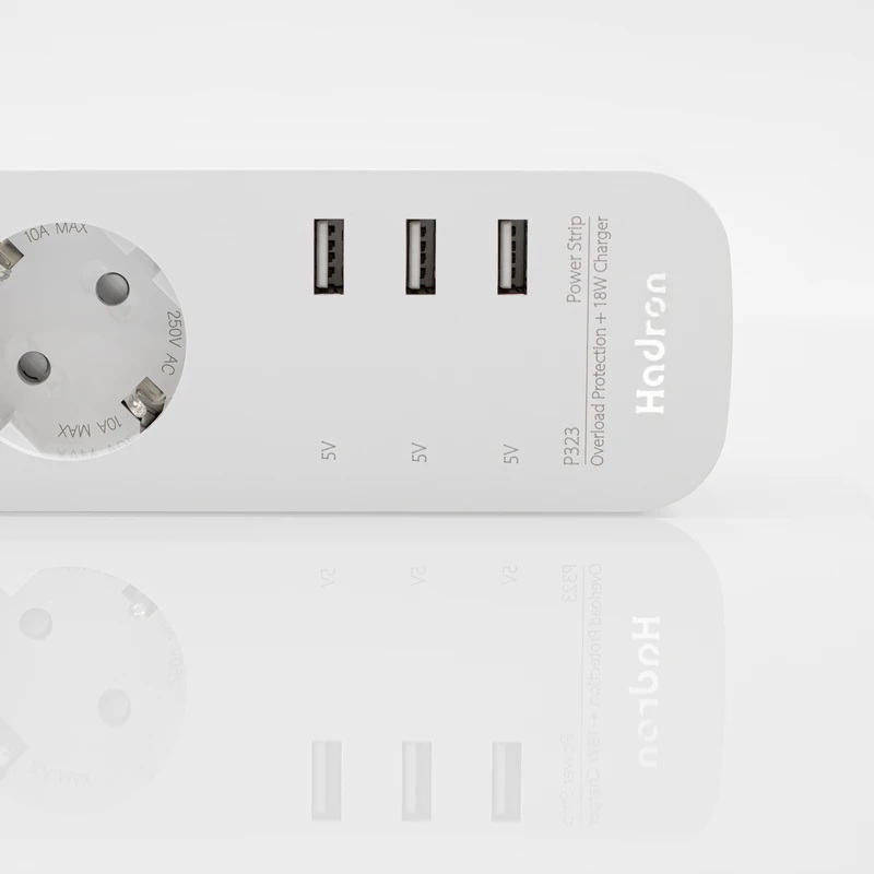 سه پورت USB برای شارژ همزمان دستگاهها