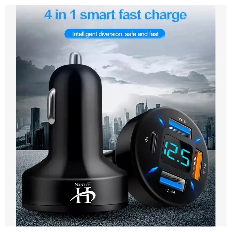 شارژر فندکی هارمن مدل PD4QC3