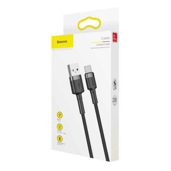 کابل USB به USB-C باسئوس مدل CATKLF-CG1 Cafule